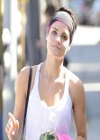 Jaimie Alexander - Leaving the Gym in Los Angeles, March 2014