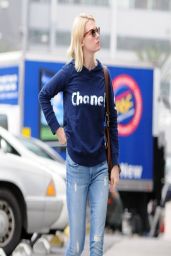 January Jones in Jeans - Shopping at Rite Aid in Los Feliz - March 2014