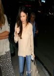 Jenna Dewan-Tatum Night out Style - Out Dinner in Hollywood, March 2014