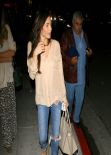 Jenna Dewan-Tatum Night out Style - Out Dinner in Hollywood, March 2014