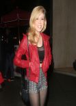 Jennette McCurdy Night Out Style - Out at Bootsy Bellows in Los Angeles - March 2014