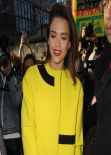 Jessica Alba at the Kenzo Fashion Show in Paris - March 2014