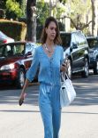 Jessica Alba Casual Style - at a Party in Los Angeles - March 2014