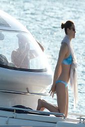 Jessica Biel in a Bikini - Barbados, March 2014