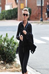 Julianne Hough in Spandex - Heads to the Gym in Washington DC - March 2014