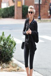 Julianne Hough in Spandex - Heads to the Gym in Washington DC - March 2014