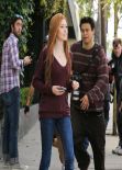 Katherine McNamara Leaving A Salon In West Hollywood - March 2014