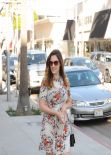 Kelly Brook in Mini Dress - Out in Beverly Hills