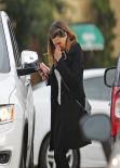 Kelly Brook - Sneezes as She Leaves Rite Aid Pharmacy in Hollywood