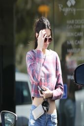 Kendall Jenner in Ripped Jeans - Out in LA - March 2014 • CelebMafia