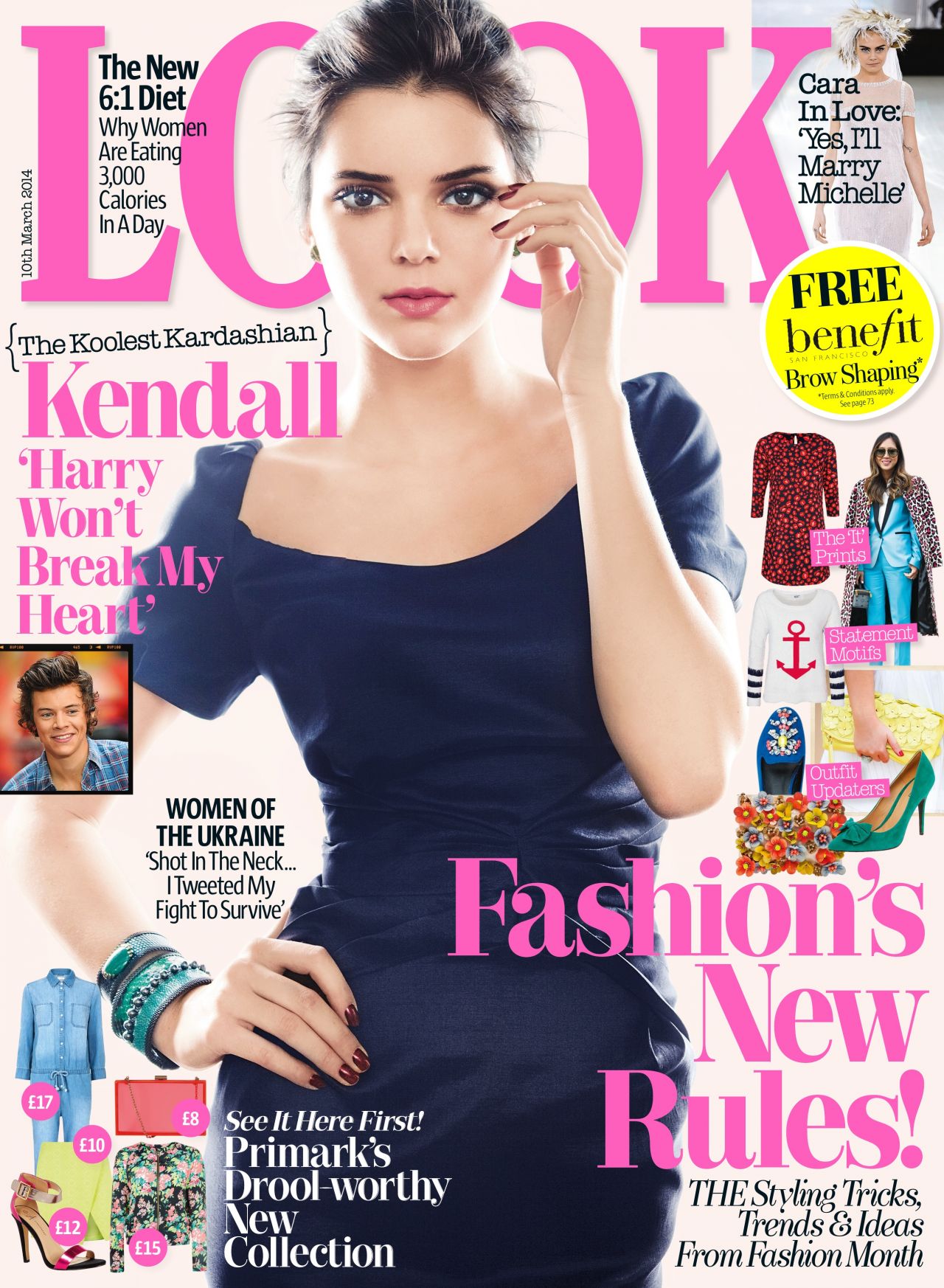 Kendall Jenner - Look Magazine (UK) - March 10, 2014 Cover • CelebMafia