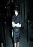 Kendall Jenner Street Style - Out in Paris (Leaving Caviar Kaspia Restaurant)