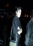 Kendall Jenner Street Style - Out in Paris (Leaving Caviar Kaspia Restaurant)