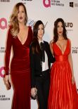 Khloe, Kim, Kourtney Kardashian - 2014 Elton John Oscar Party