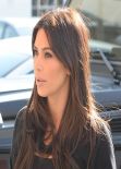 Kim Kardashian All in Black - Arriving at a Studio in Los Angeles