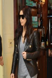 Kim Kardashian in Jeans - Out for Lunch in NYC - March 2014 • CelebMafia