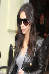 Kim Kardashian in Jeans - Out for Lunch in NYC - March 2014