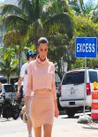 Kim Kardashian in Miami - Goes for Lunch at The Webster