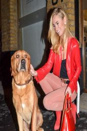 Kimberley Garner at the Company Of Dogs Portrait Exhibition - March 2014