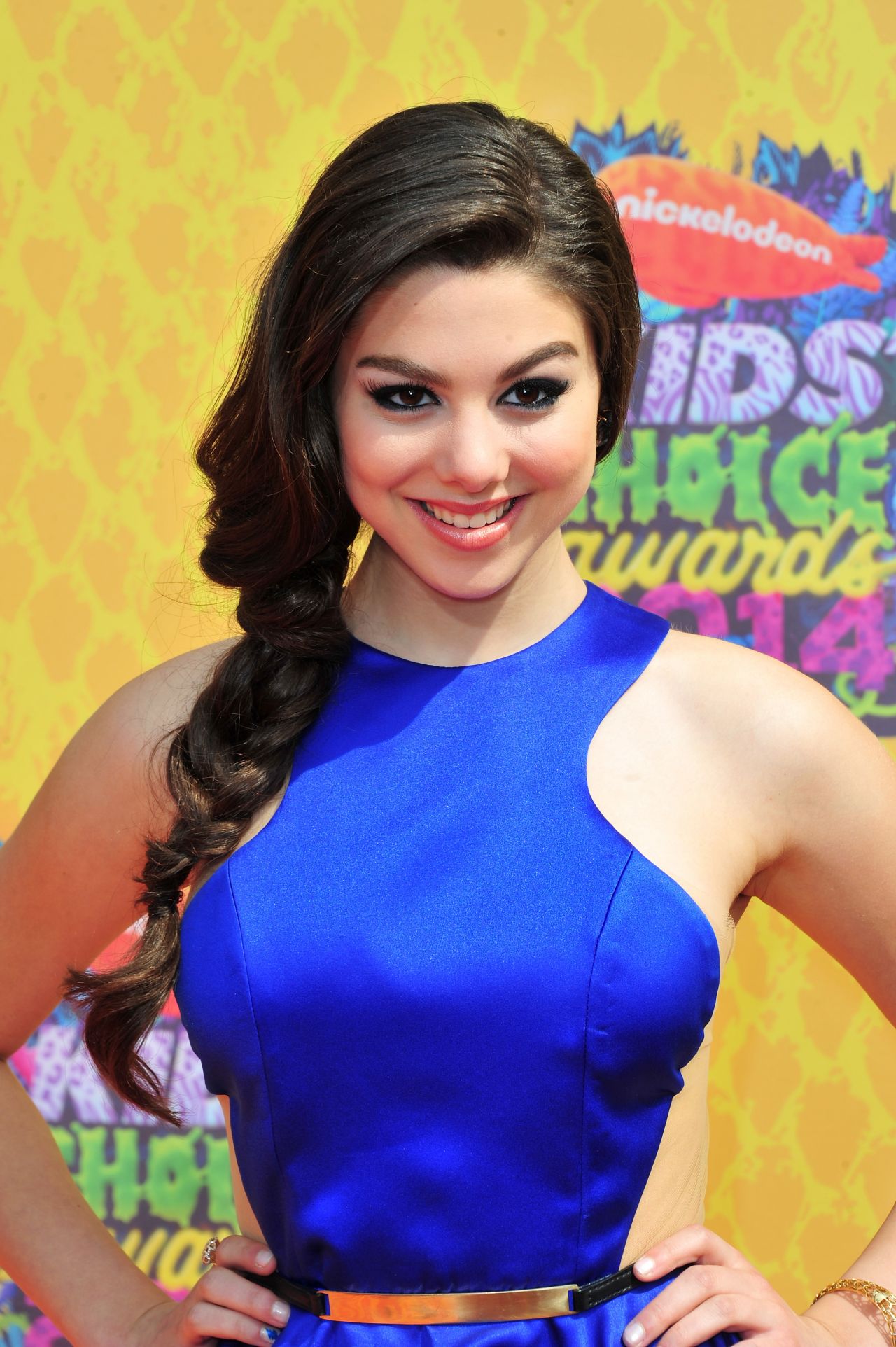 Kira Kosarin Wearing Peggy Hartanto Dress - Nickelodeon’s Kids’ Choice ...