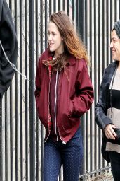 Kristen Stewart Street Style - Out in NY - March 2014