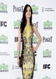 Krysten Ritter Wearing Versace Mini Dress - 2014 Film Independent Spirit Awards