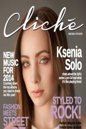 Ksenia Solo - Cliché Magazine Feb/Mar 2014 Issue