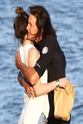 Kylie Jenner and Bruce Jenner at a Beach in Malibu - March 2014