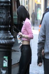 Lily Allen Street Style - Outside Mercer Hotel in New York - March 2014