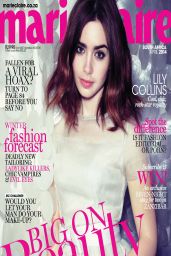 Lily Collins - Marie Claire Magazine (South Africa) - April 2014 Issue