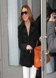 Lindsay Lohan Casual Style - Out in New York City, March 2014