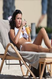 Lucy Mecklenburgh Hot in Bikini - Dubai, March 2014
