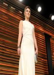Mary Elizabeth Winstead in Vionnet White Silk Cady Dress - 2014 Vanity Fair Oscars Party