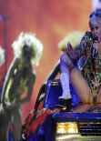 Miley Cyrus Performs at Bangerz Tour in Denver, Colorado