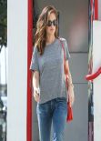Minka Kelly in Jeans Out in Los Angeles