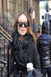 Olivia Wilde Street Style - Out and About in New York City - March 2014