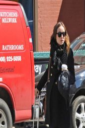 Olivia Wilde Street Style - Out and About in New York City - March 2014