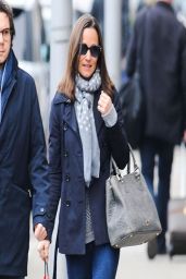 Pippa Middleton Street Style - out in London - March 2014