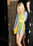 Pixie Lott Night Out Style - Steam & Rye Restaurant in London - March 2014