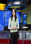 Rachel Nichols Cute Pics - The Morning Show in Toronto, March 2014