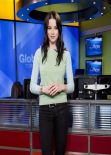 Rachel Nichols Cute Pics - The Morning Show in Toronto, March 2014