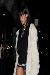 Rihanna - Arriving at a Drake After Party - March 2014