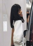 Rihanna in London - Spotted Leaving Cirque Le Soir Club, March 2014