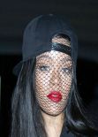 Rihanna in Paris - Givency Fashion Show