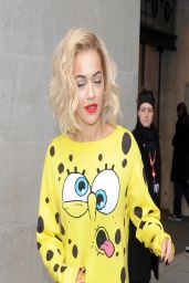 Rita Ora - Promoting the Release of Her New Single - London, March 2014