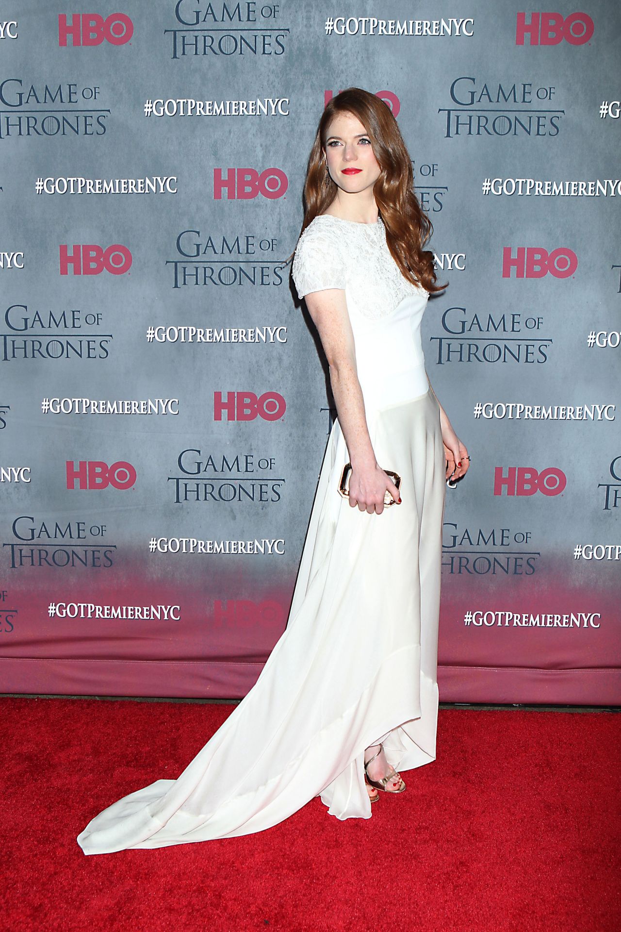 Rose Leslie - ‘Game of Thrones’ Season 4 Premiere in New York City