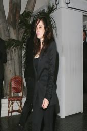 Rose McGowan Night out Style - Leaving Chateau Marmont in LA - March 2014