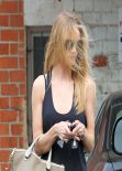 Rosie Huntington-Whiteley Exits Ballet Bodies - West Hollywood, March 2014