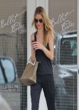 Rosie Huntington-Whiteley Exits Ballet Bodies - West Hollywood, March 2014