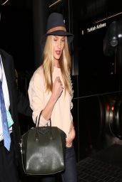 Rosie Huntington-Whiteley - LAX airport in Los Angeles - March 2014